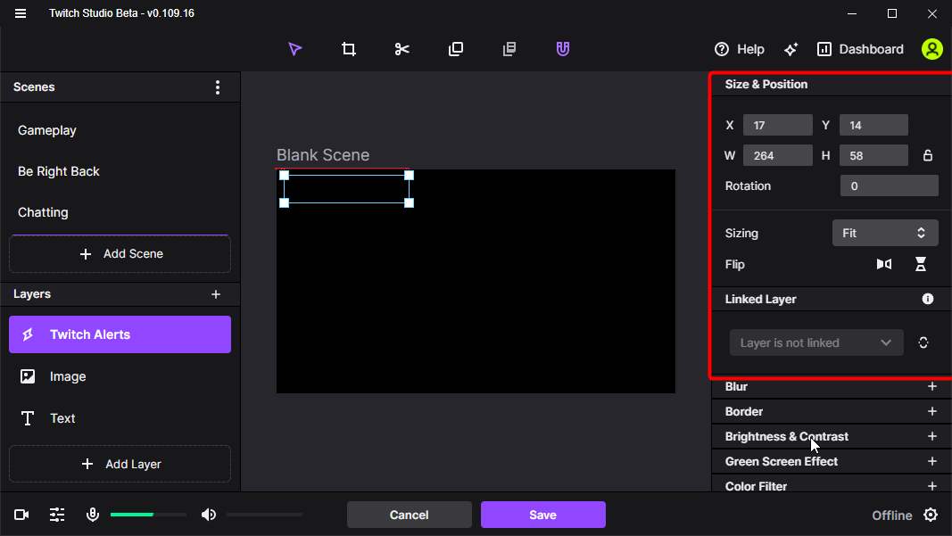 edit twitch notifications not working