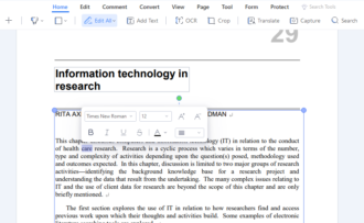 Wondershare PDFelement 9: Simple And Affordable PDF Editor