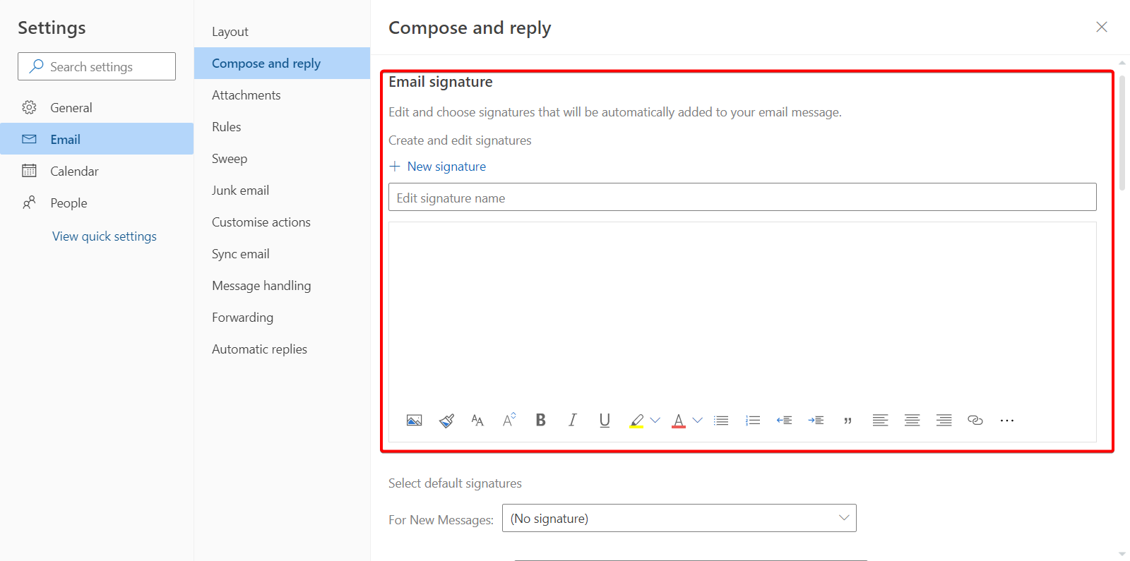 email-sign outlook signature setup