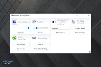 windows 10 presentation mode desktop