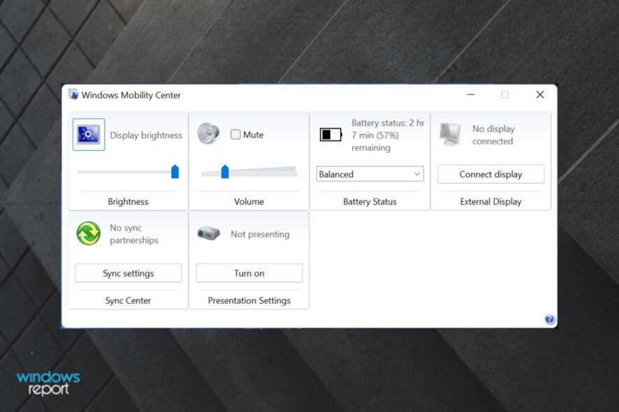 windows 10 presentation mode registry