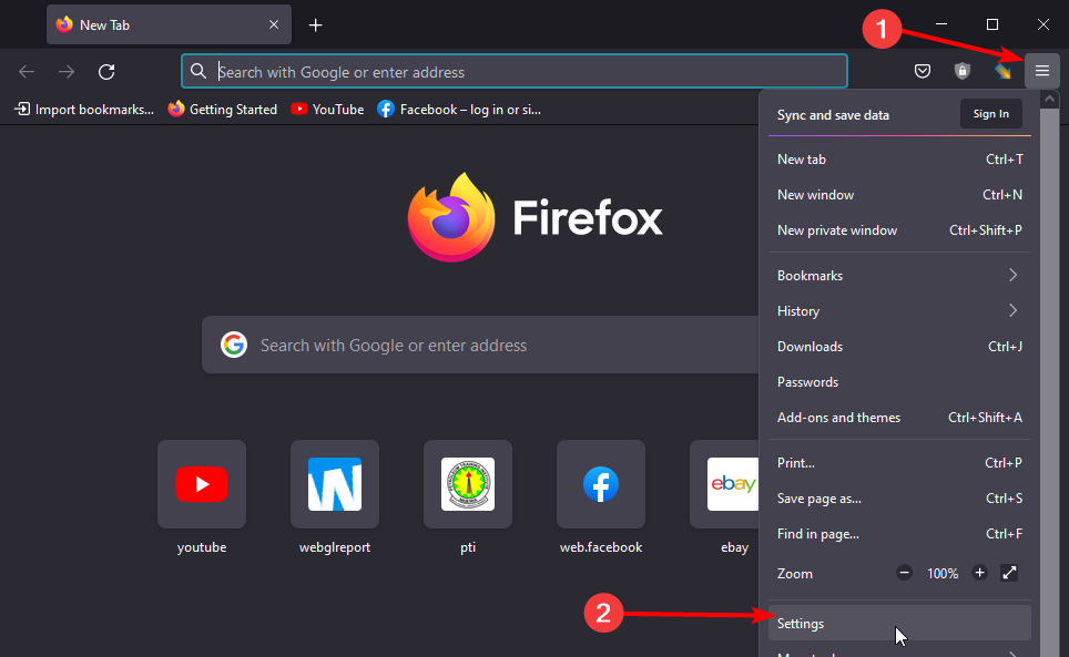 settings restore previous session not working firefox