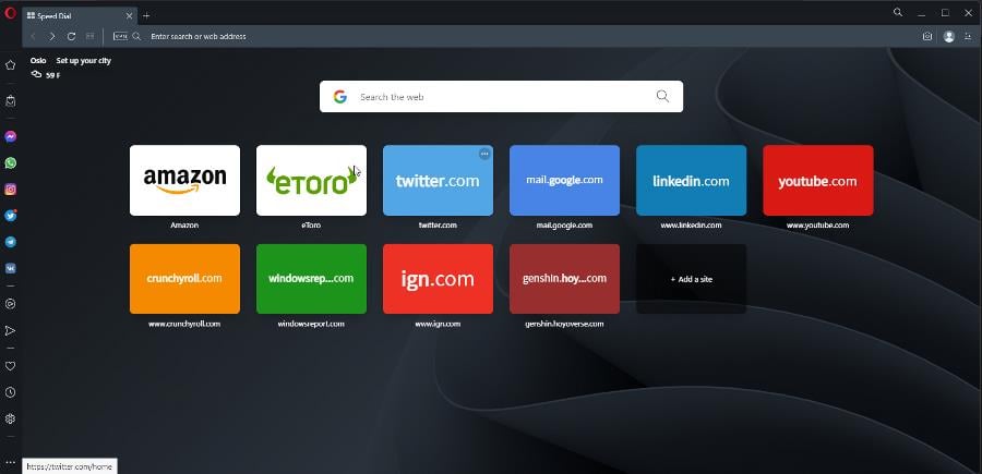 Break up with boring browsers: Opera GX is built for all things
