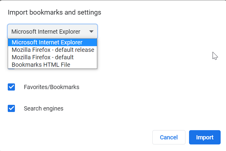 how to import firefox bookmarks to chrome mozilla