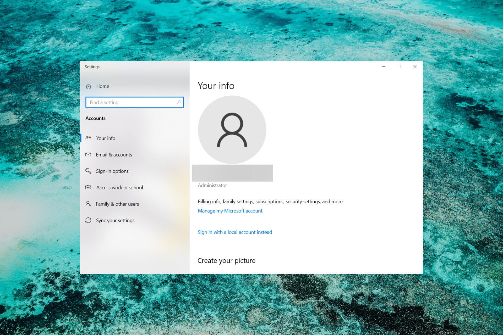 ouvrir compte administrateur windows 10