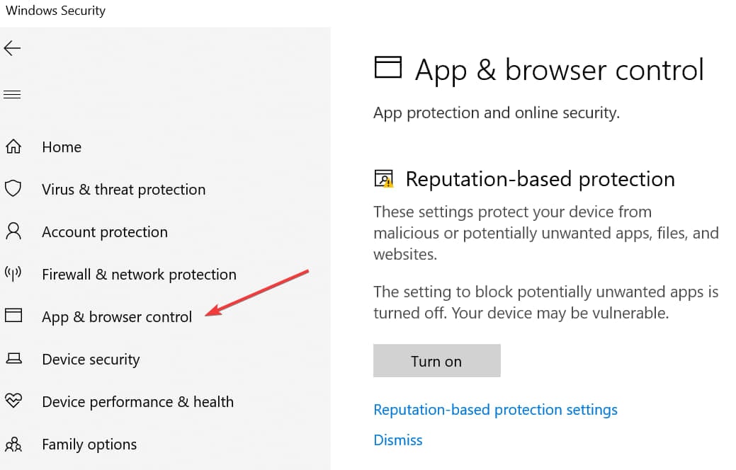 microsoft security center apps