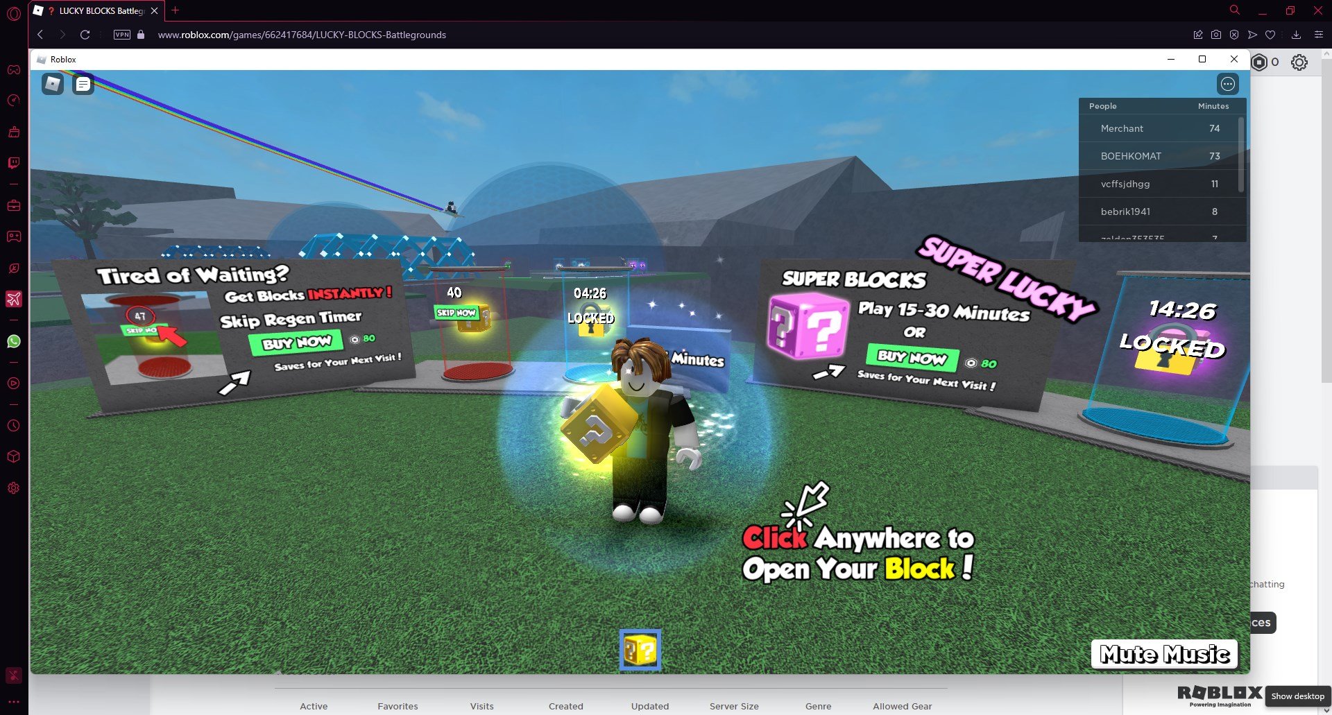 Juega Roblox con extras! romejor