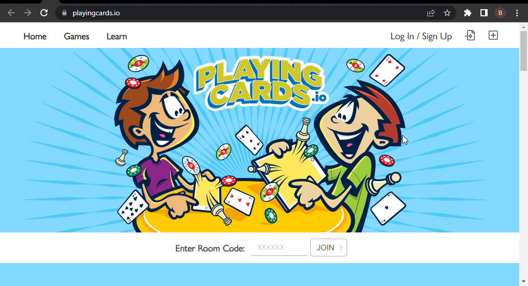 playing cards  game browser to play with friends