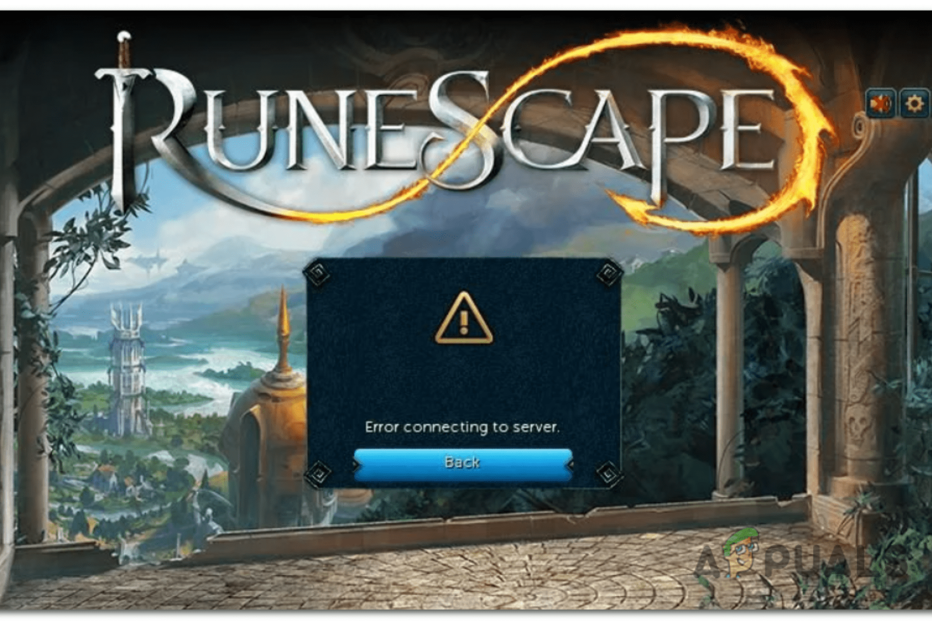 runescape not connecting to update server