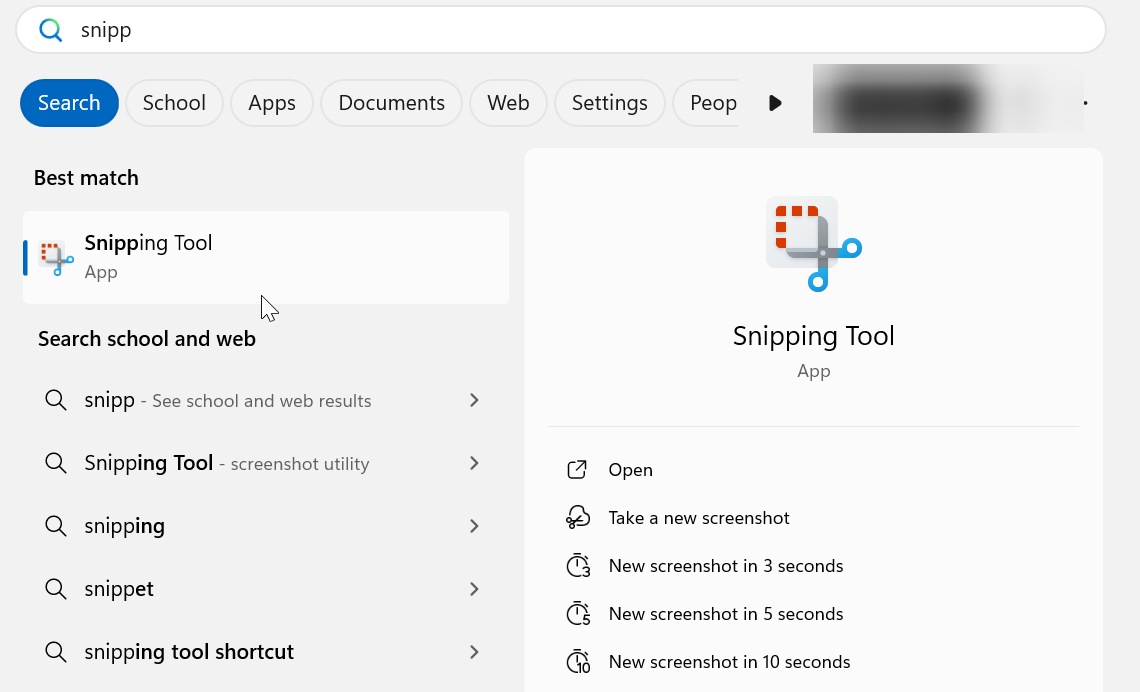 snipping tool