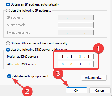 validate dns