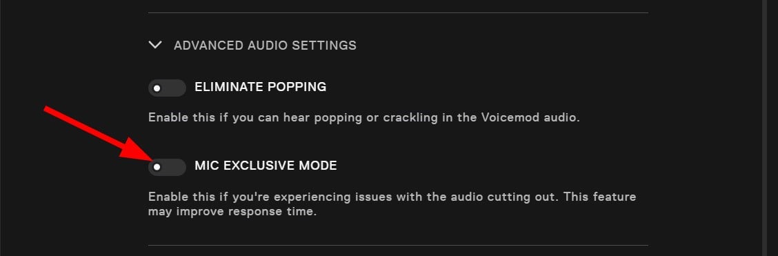 voicemod pro audio setup error