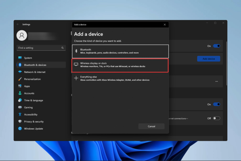 How to Cast Windows 11 to a TV [Wireless Screen Mirroring]