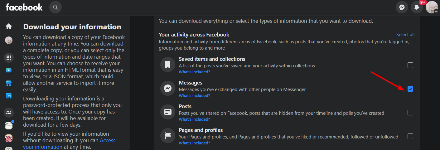 How to Download Your Facebook Message History on PC & Mobile