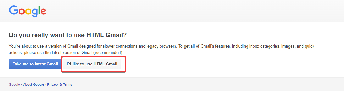 oops the system encountered a problem #001 gmail