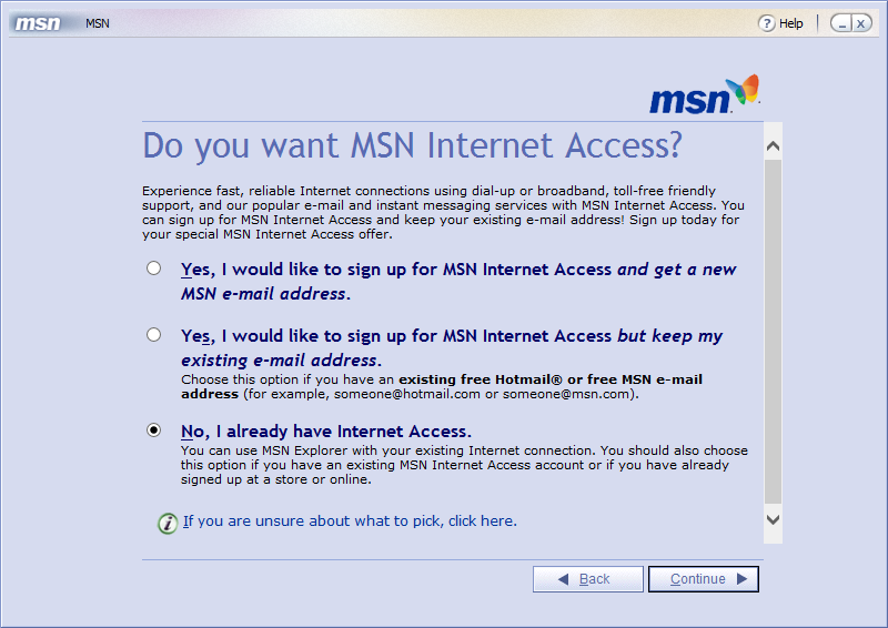 MSN Internet - msn explorer repair tool download