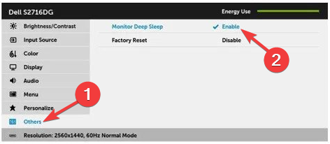 Monitor Deep Sleep - external monitor not detected after sleep