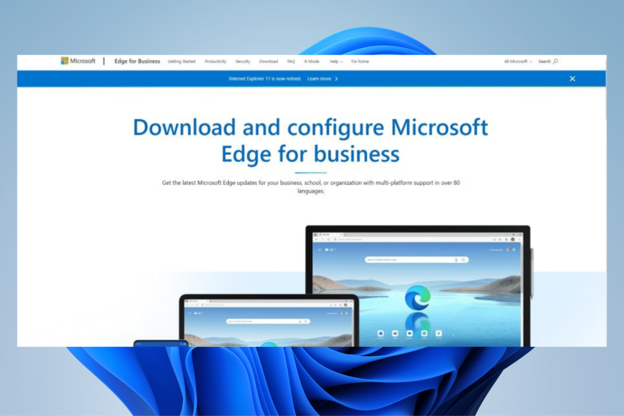 microsoft edge enterprise installer