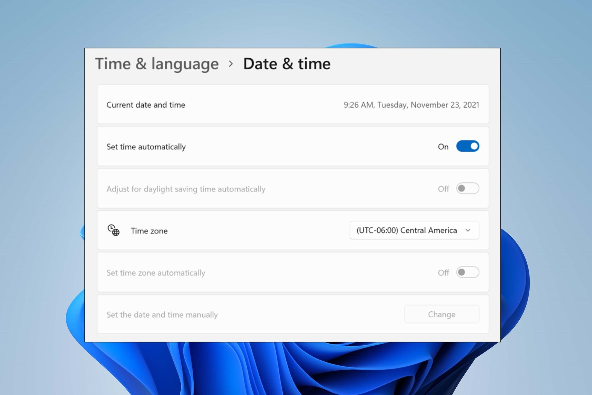 set-time-zone-automatically-greyed-out-windows-11-fix
