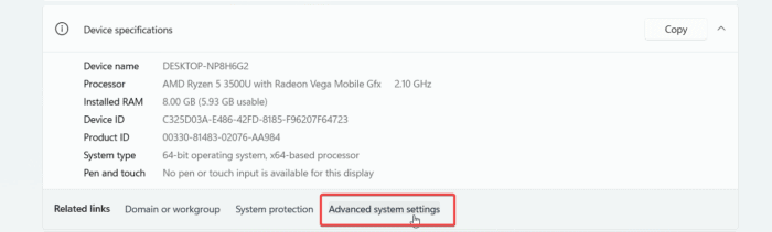 How to Open Advanced System Settings on Windows 11 & Optimization Tips