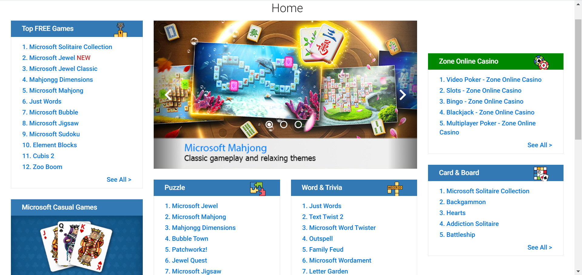 MSN Games - Microsoft Bubble Classic