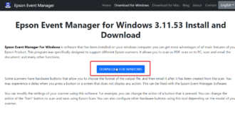 install epson event manager windows 10