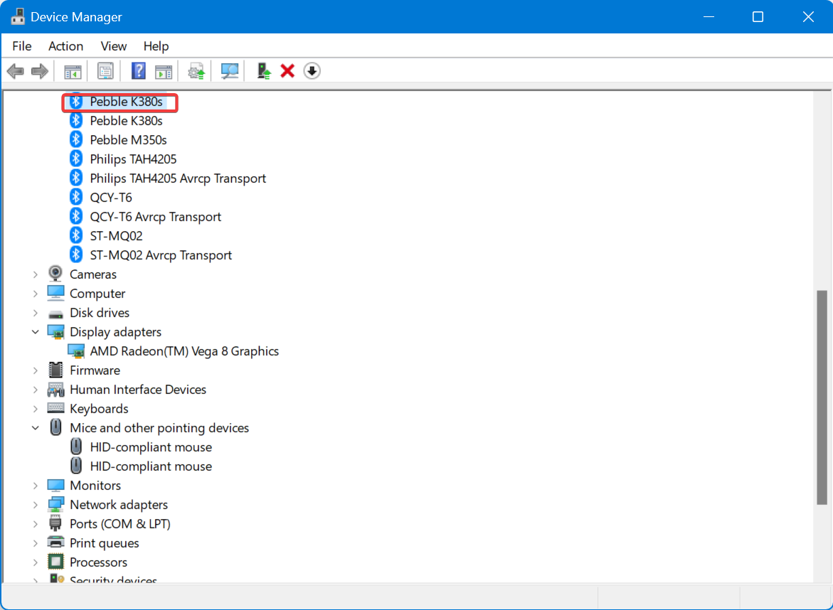 driver version in device manager