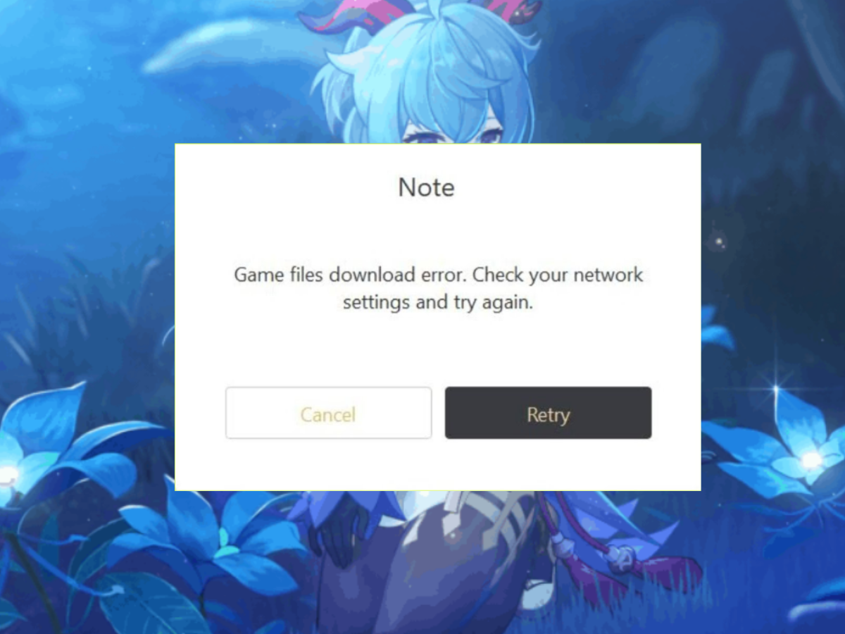 5 Ways to Fix The Files Download Error on Genshin Impact