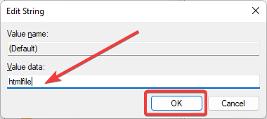 rename default value if browser not working.