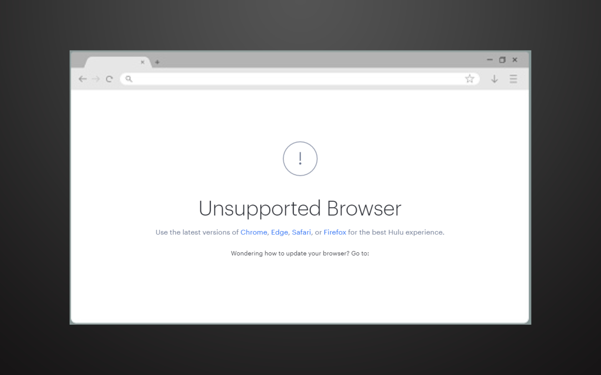 hulu browser