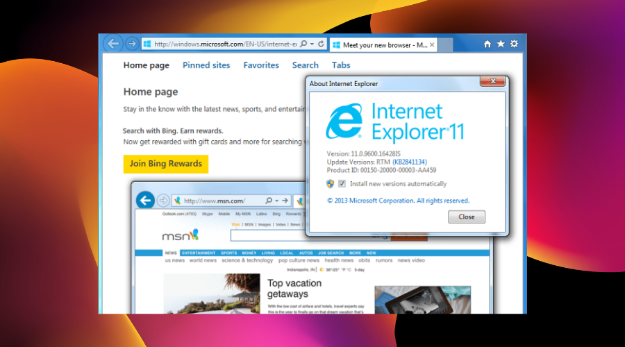 best browser for canvas IE