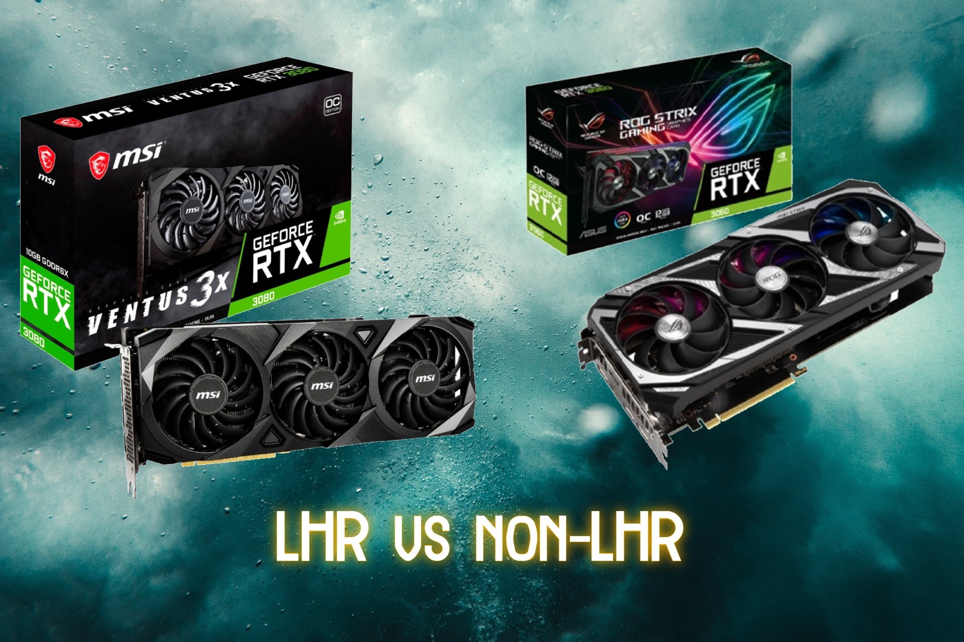 LHR vs non-LHR GPU.