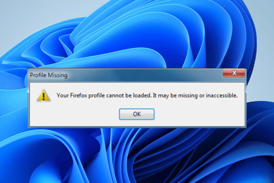 3 Ways to Fix Your Firefox Profile Cannot be Loaded Error