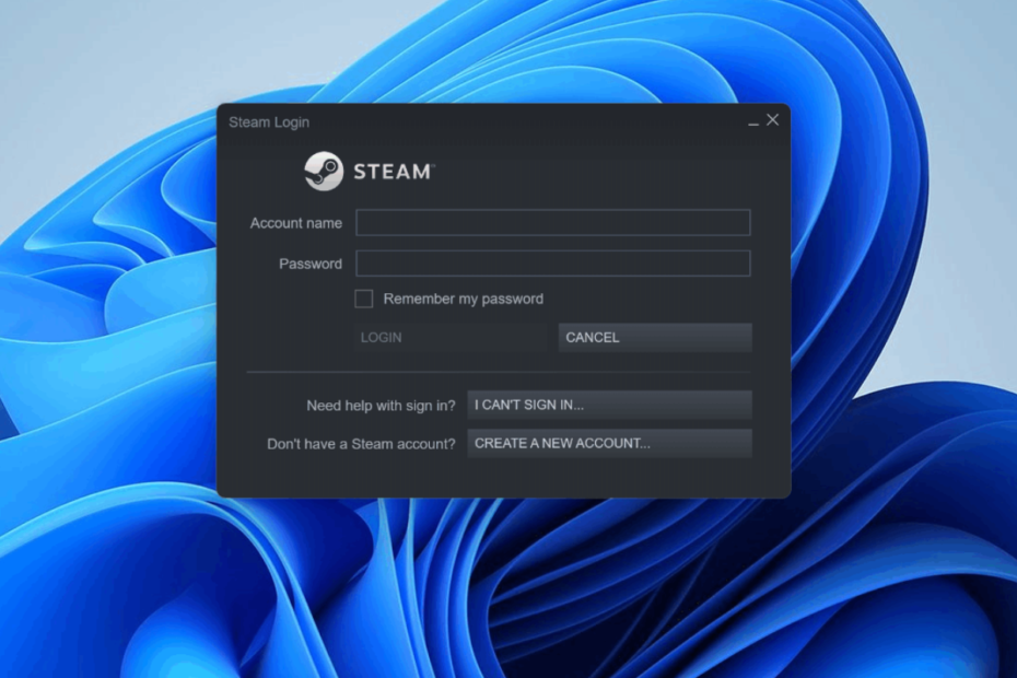 steam verify login information error
