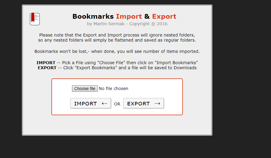 Export option opera gx bookmarks not showing