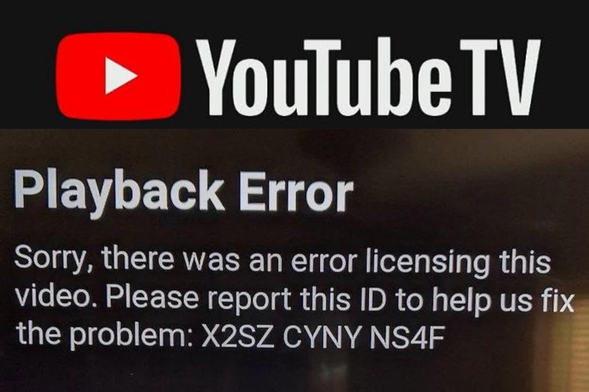 Error Licensing this Video