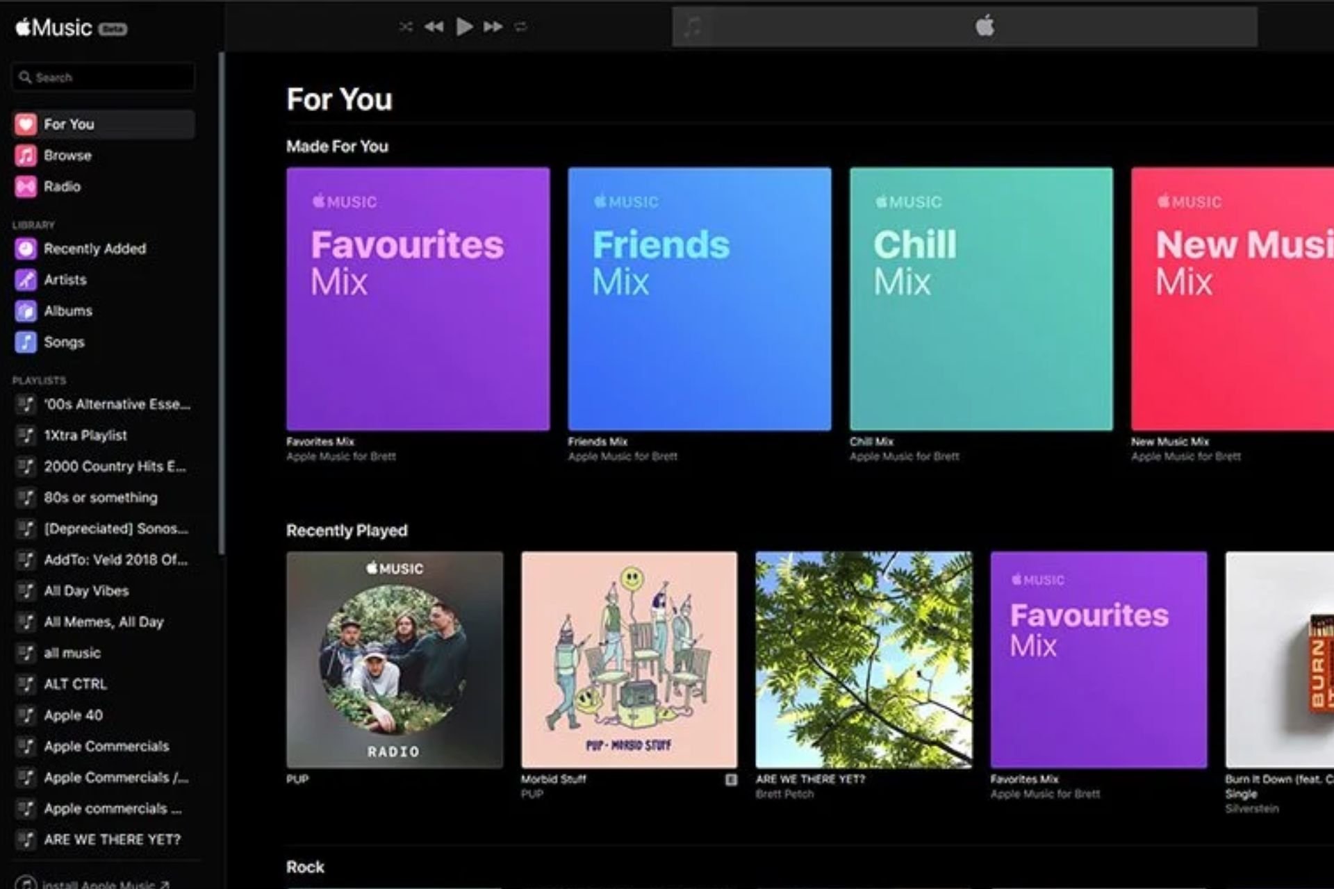 dark mode itunes windows 11