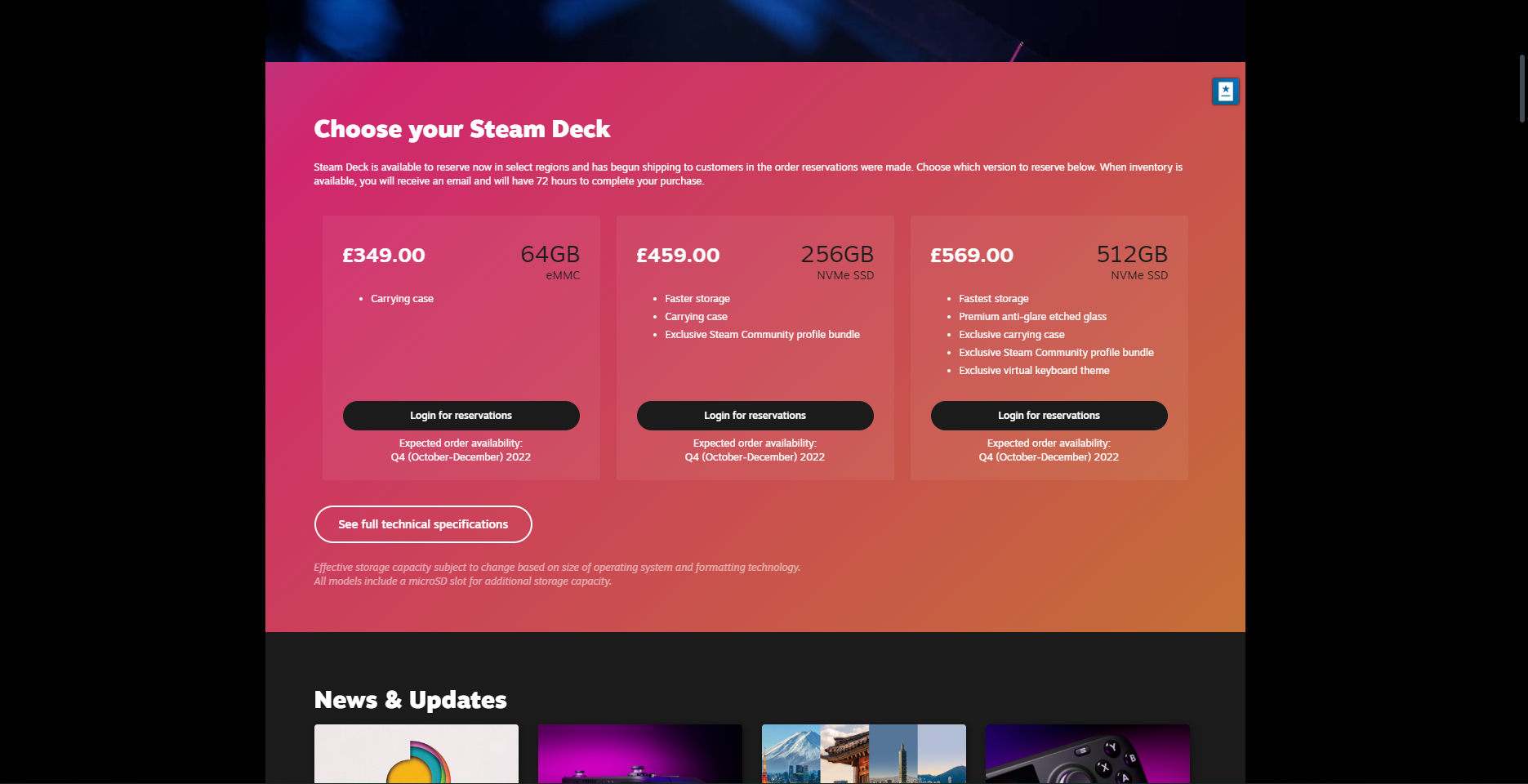 Steam Deck prices vs odin pro.