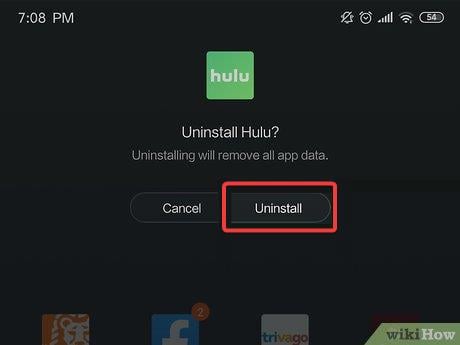 Uninstall Hulu