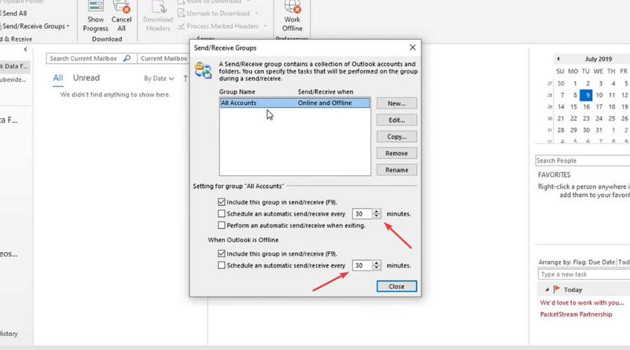 5 Ways to Fix Outlook if it's Not Refreshing Automatically