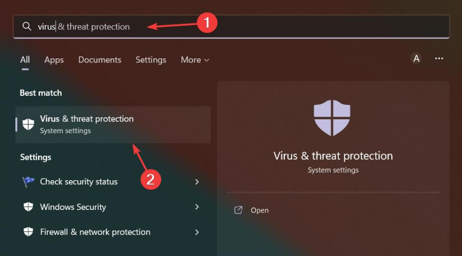 virus and threat