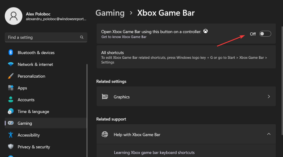 xbox game bar overlay