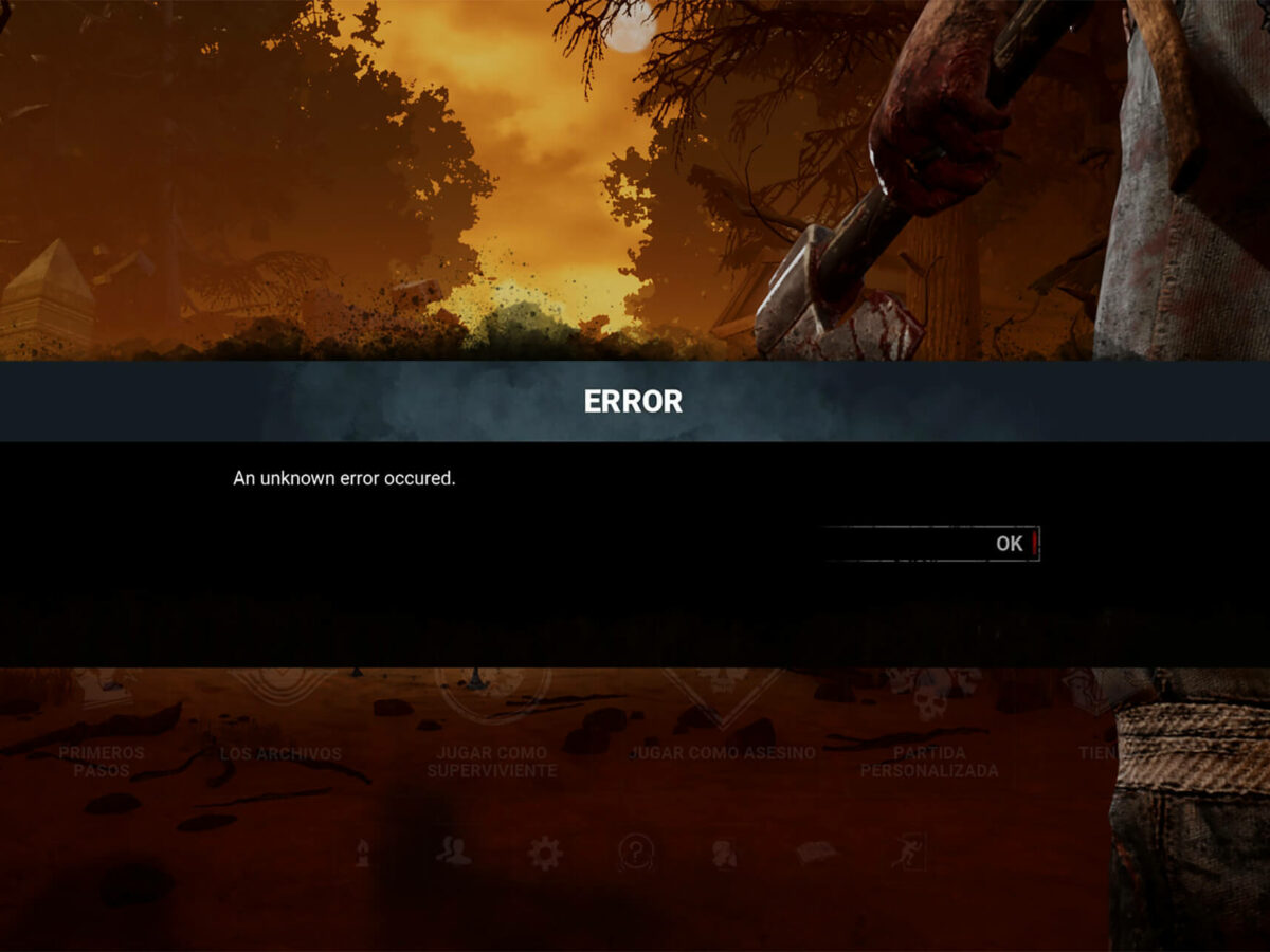 Fix: An Unknown Error Has Occurred in Dead by Daylight