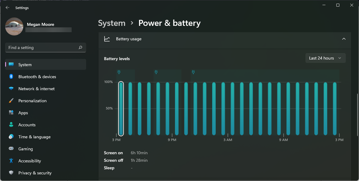 Calibrate laptop battery if not charging above 80.