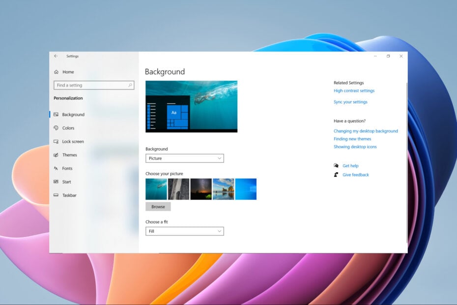 Can't Change Background in Windows 10: How to Force it