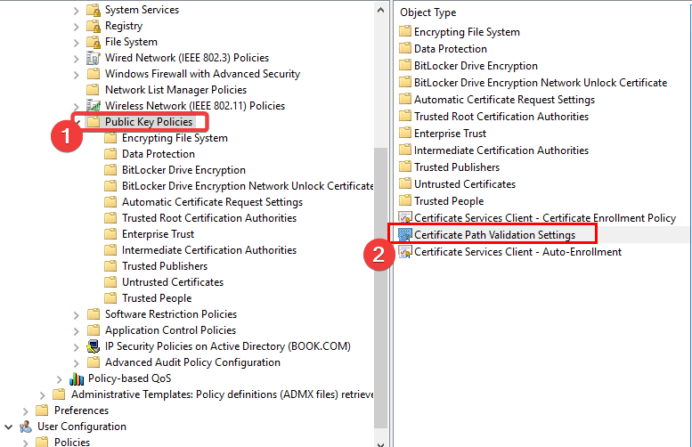 how to add certificate to trusted root windows 10