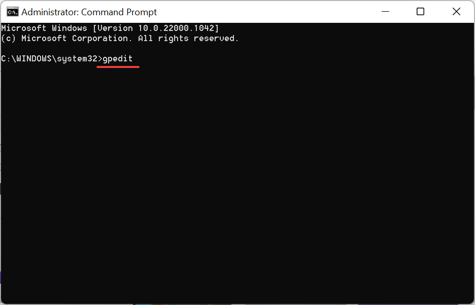 gpedit to fix Group policy: you don't have permission to perform this operation