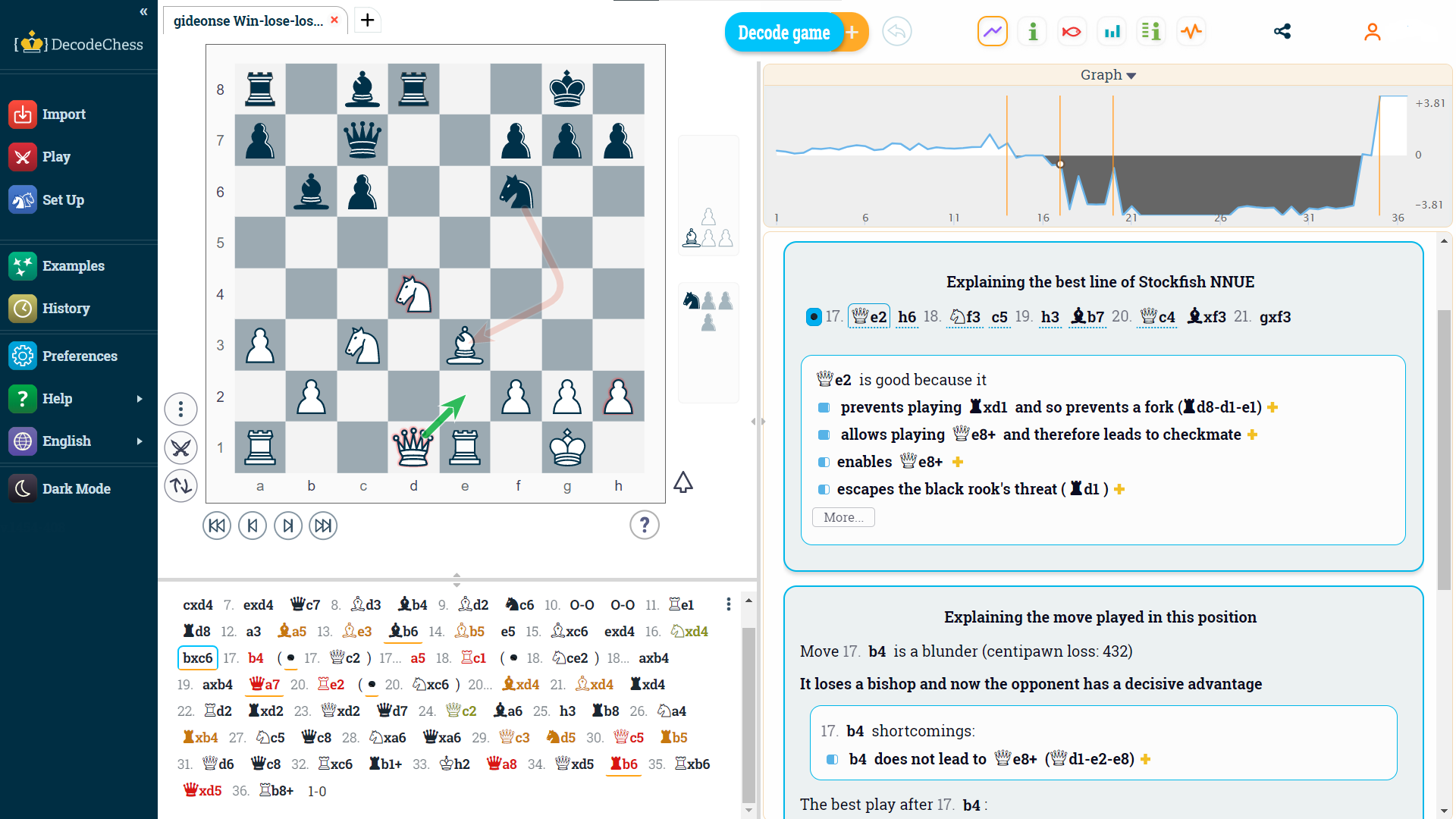 Troubleshoot Creatica Chess Game Analyzer