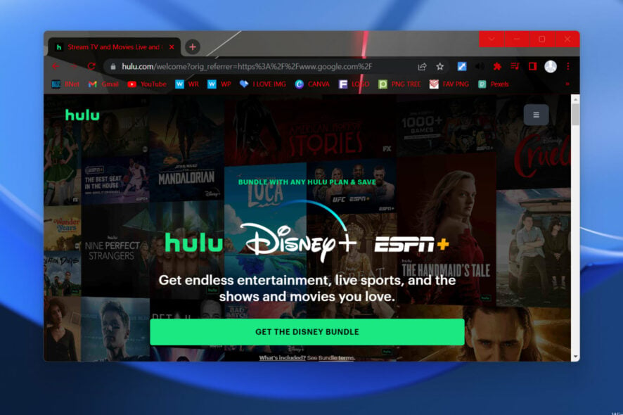 hulu error