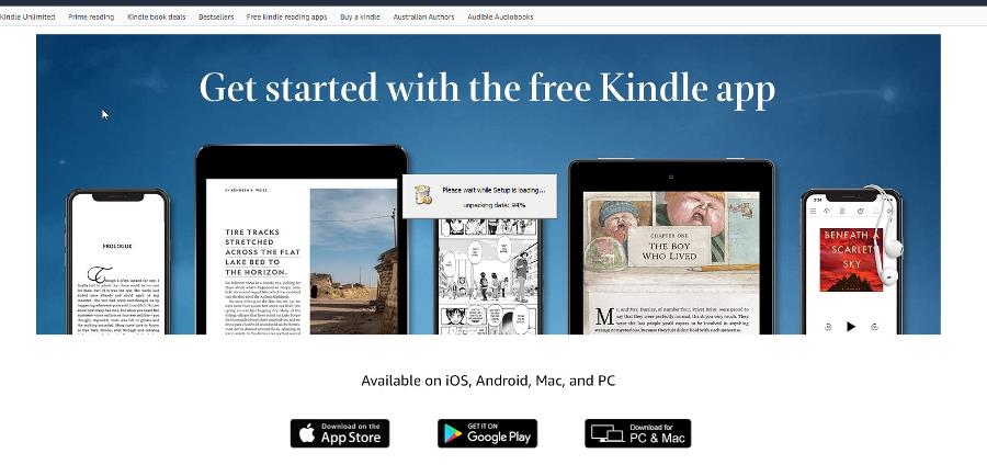 get started with kindle